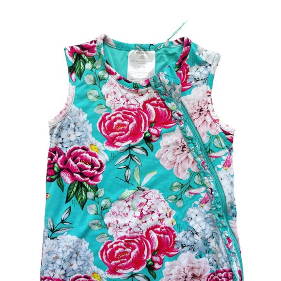 NWT Posh Peanut Eloise Floral Sleep Bag Size 0-6m - Picture 2 of 4